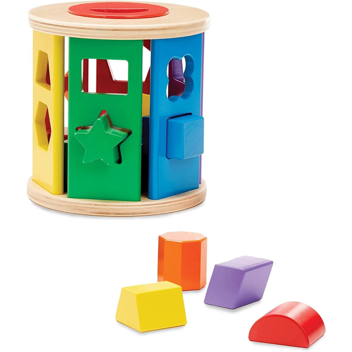 Match & Roll Shape Sorter