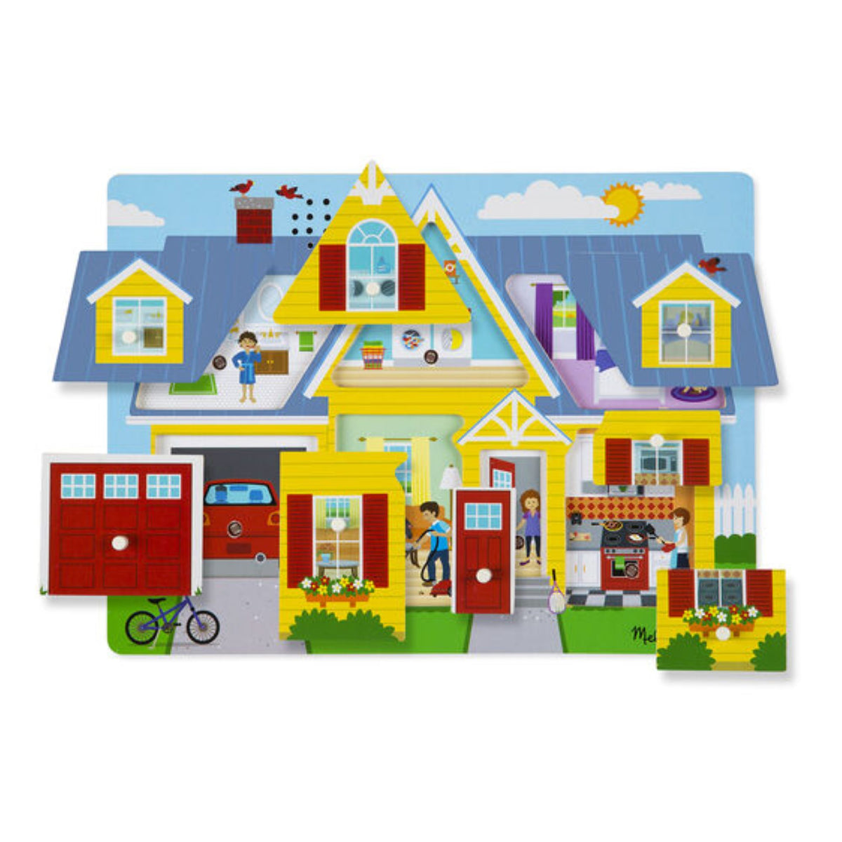 Around the House Sound Puzzle - My Little J