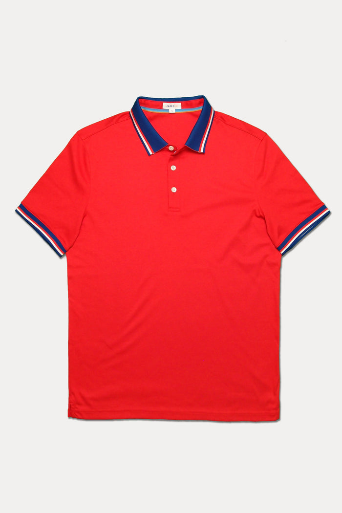 Knit S/S Polo - Solid