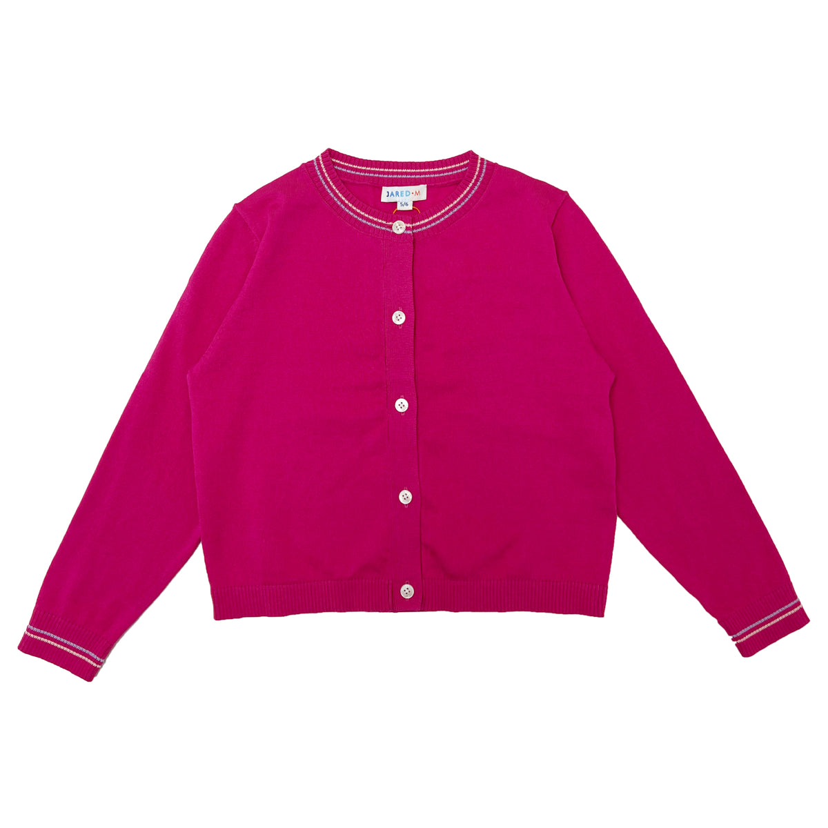 Girl's LS Cotton cardigan