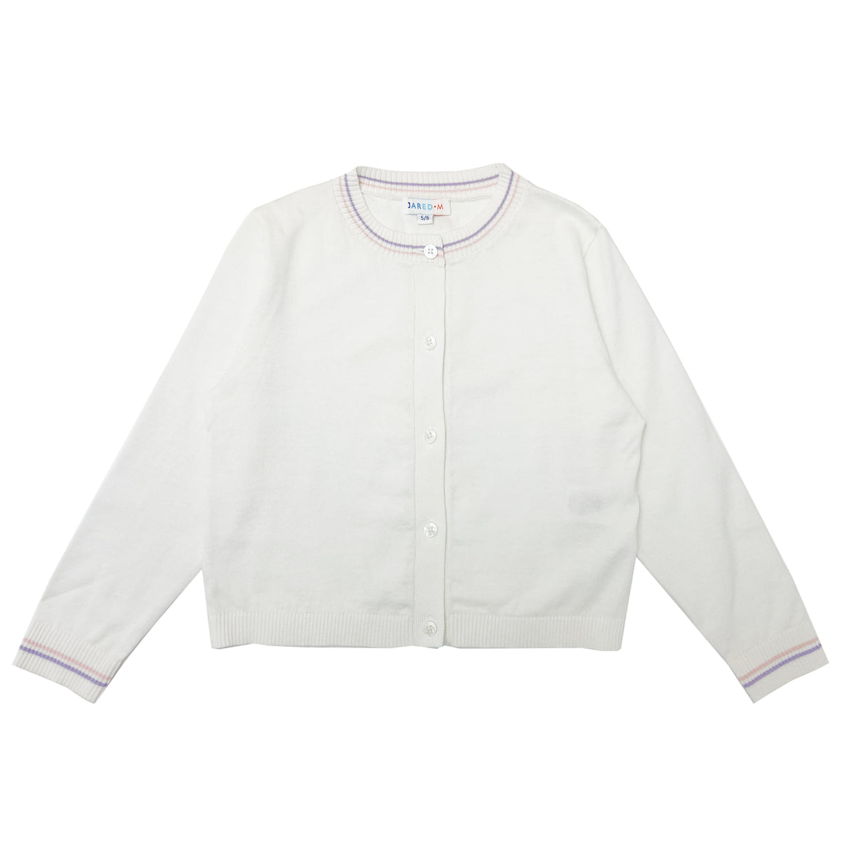 Girl's LS Cotton cardigan