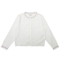 Girl's LS Cotton cardigan