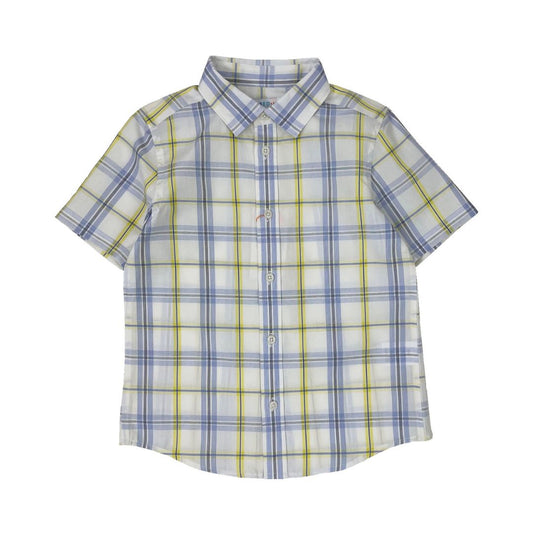 Boys SS Spread Collar Shirt - Corn - My Little J