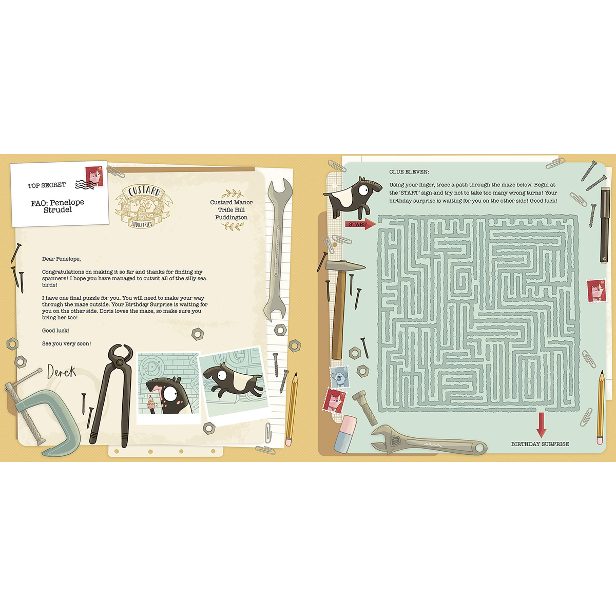 Penelope Strudel : And the Birthday Treasure Trail - My Little J