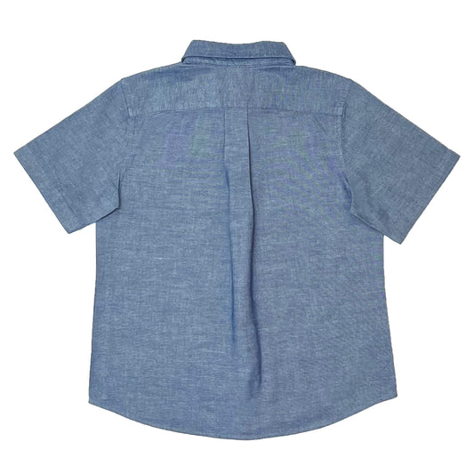 Boy's SS Buttondown Chambray Shirt - My Little J