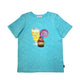 Girl's SS Crew Neck Tee with Dessert Time Print
