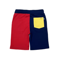 Boy's Knit Pull On Color blocking Short