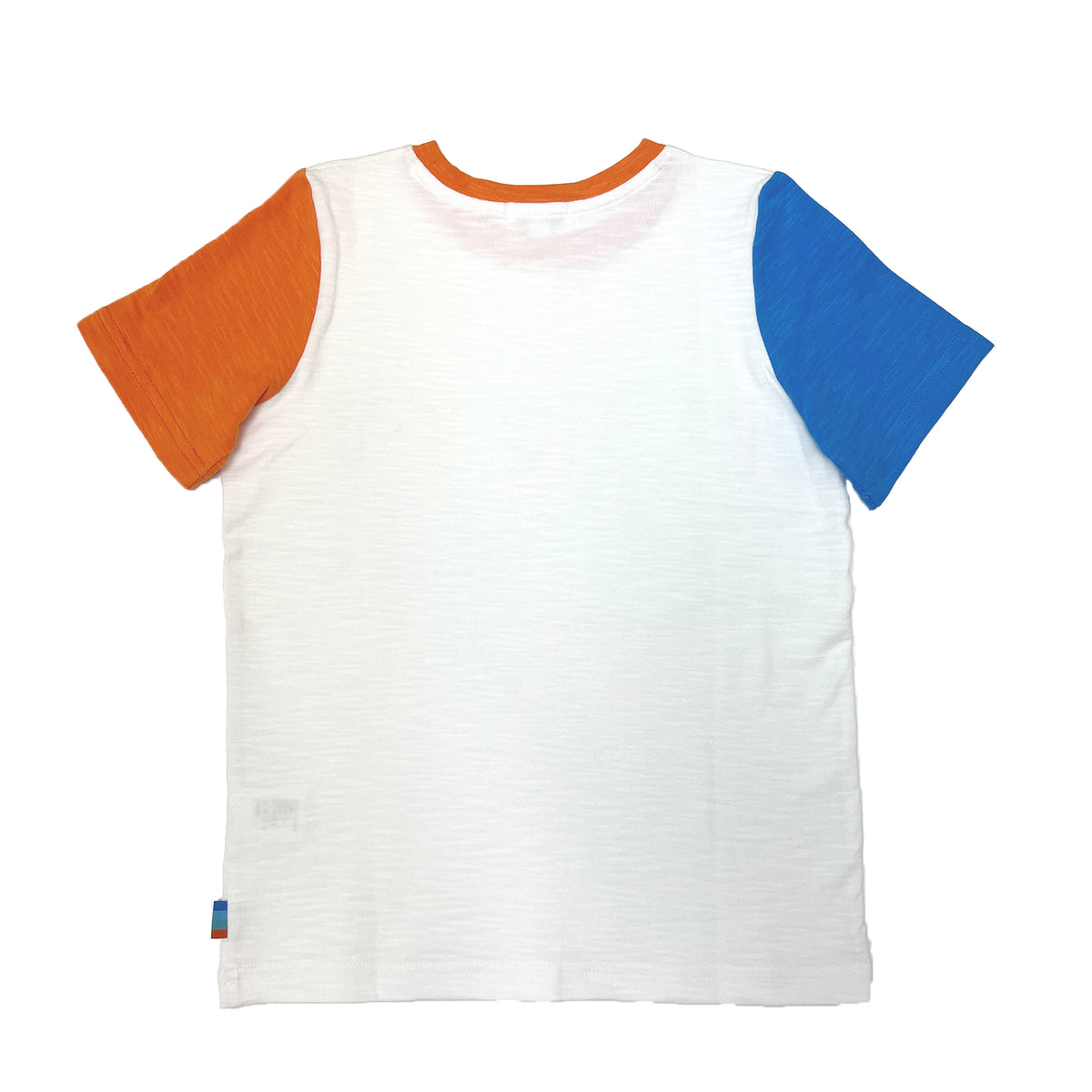 Boy's SS Crew Neck Color Blocking Tee with Party Print - My Little J
