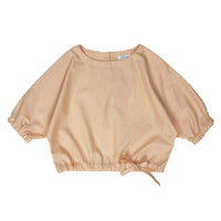 Girl's 3/4 Sleeve stripe Top