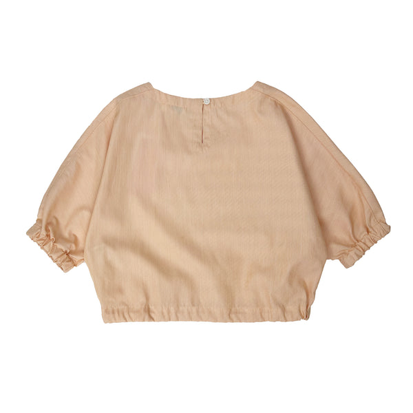 Girl's 3/4 Sleeve stripe Top