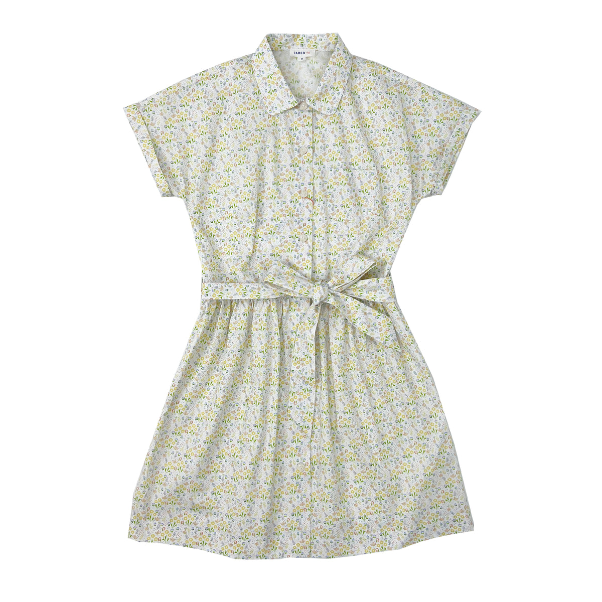 Ladies Floral Shirt Dress - My Little J