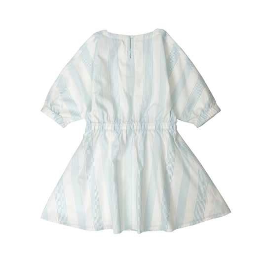 Girl's 3/4 Sleeve Stripe Dress - My Little J