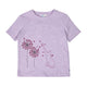Girl's SS Crew Neck Dandelion Butterflies and Cat Tee