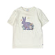 Girl's SS Crew Neck Easter Rabbit Tee