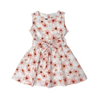 Girl's Floral Sleeveless Dress