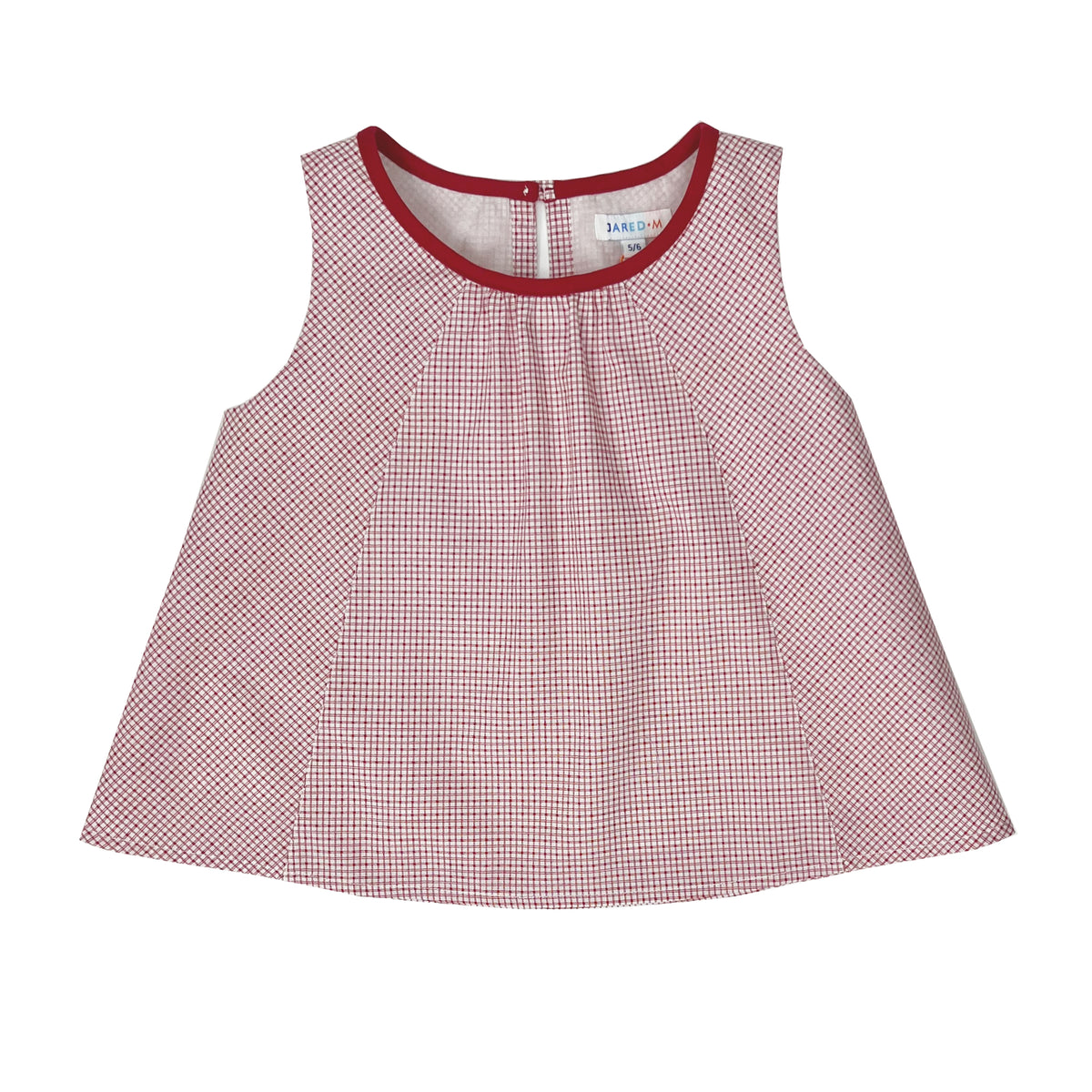 Girl's Sleeveless Stripe Top