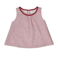 Girl's Sleeveless Stripe Top