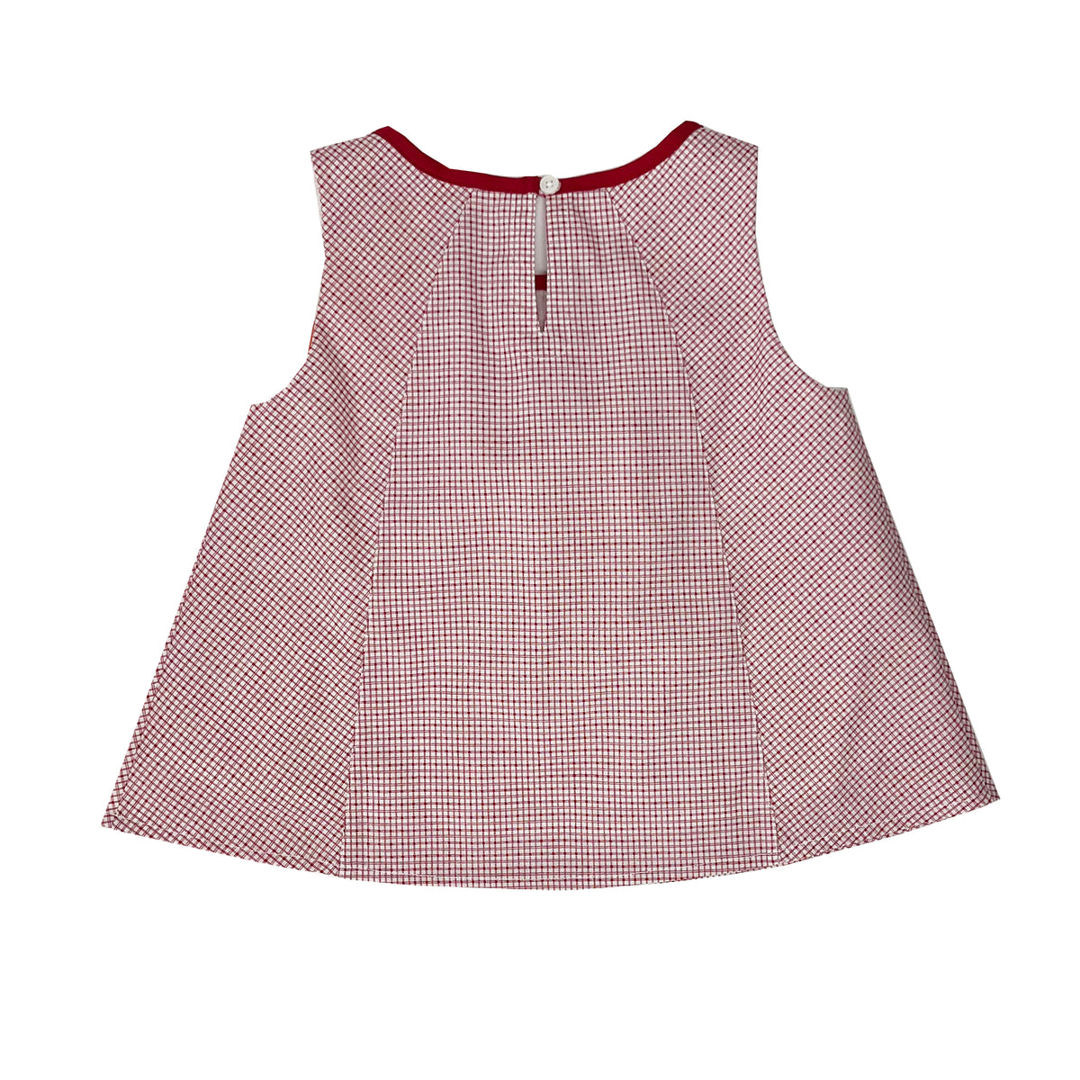 Girl's Sleeveless Stripe Top