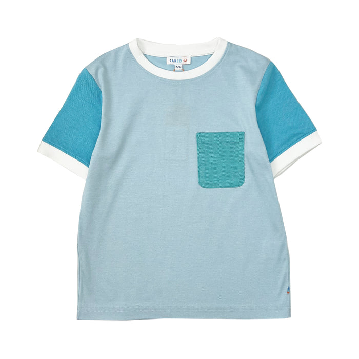 Boy's SS  Color Block Knit Top