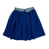 Girl's Waist Tie Knit Skirt