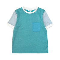 Boy's SS  Color Block Knit Top