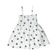 Girl's Sleeveless Floral Smocking Dress
