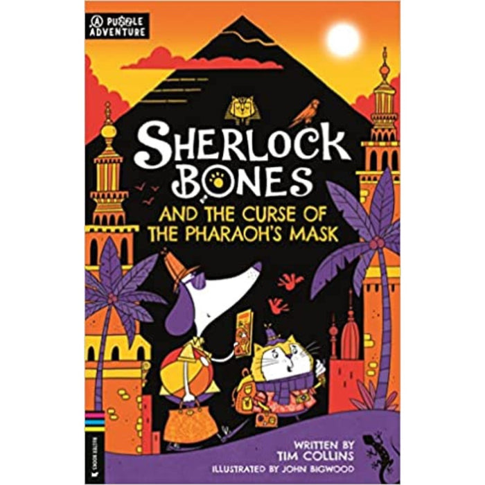 Sherlock Bones and the Curse of the Pharaoh's Mask : A Puzzle Quest - My Little J
