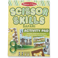 Activity Pad - Scissor Skills Safari