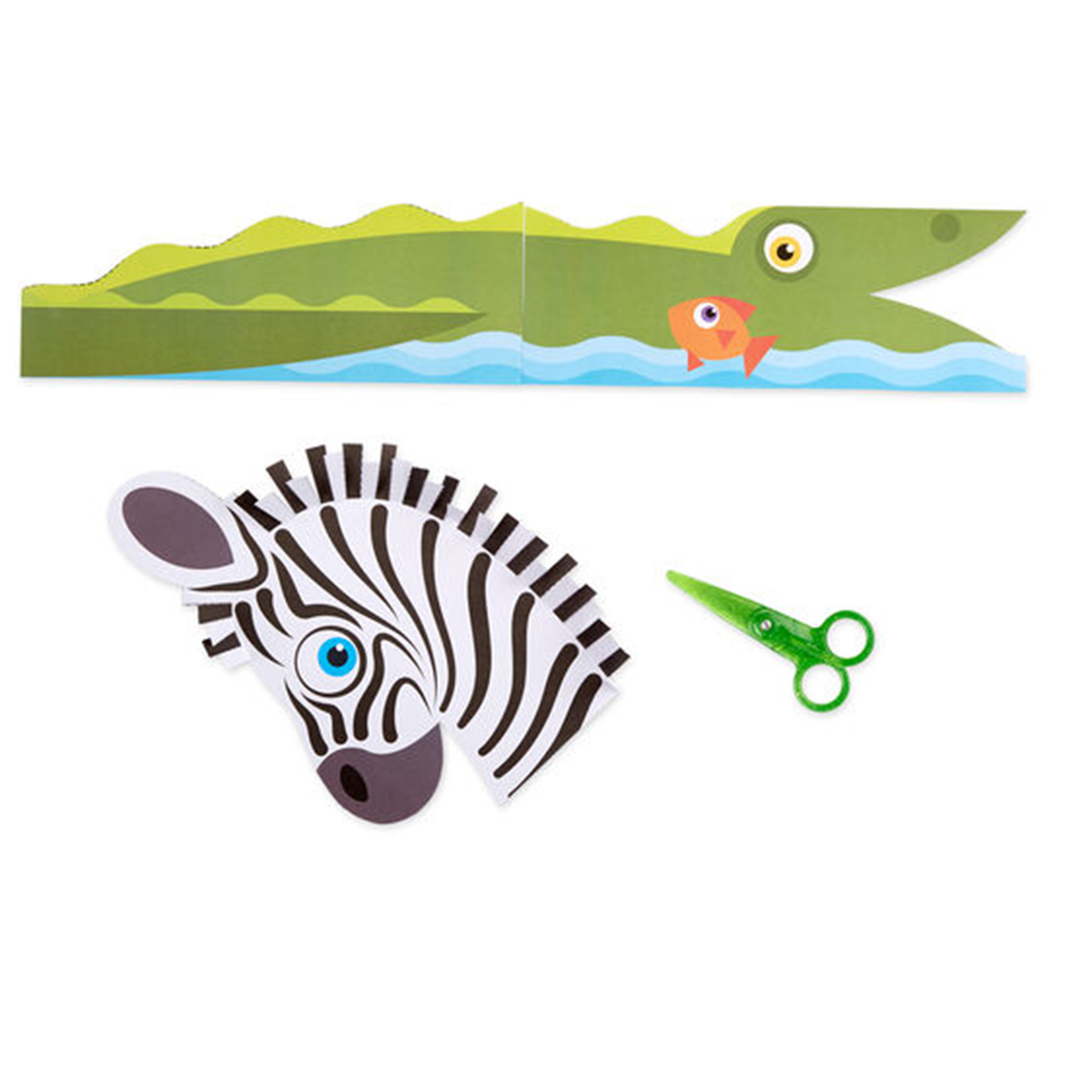 Activity Pad - Scissor Skills Safari