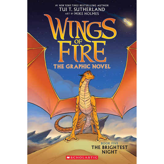 Wings of Fire Graphic Novel 5: The Brightest Night (PB) - My Little J