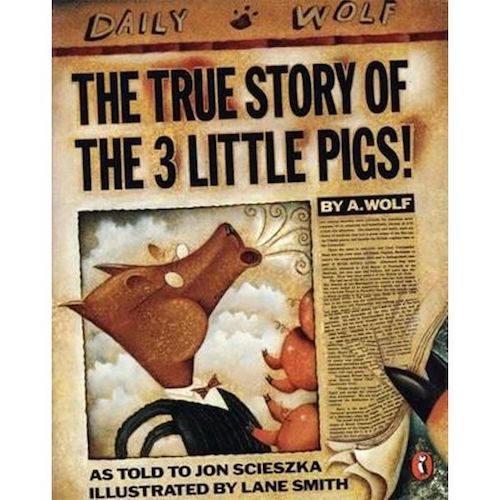 The True Story of the Three Little Pigs (PB) - My Little J