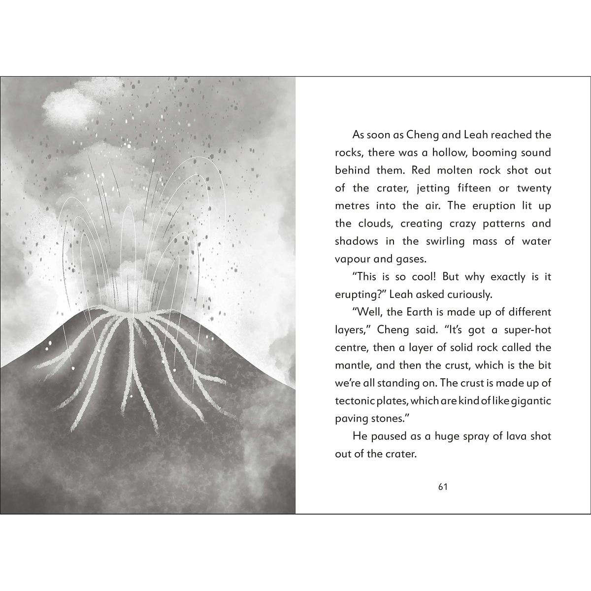 The Secret Explorers and the Smoking Volcano