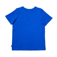 Boy's SS Crew Neck Tee with Animal on Road Trip Print