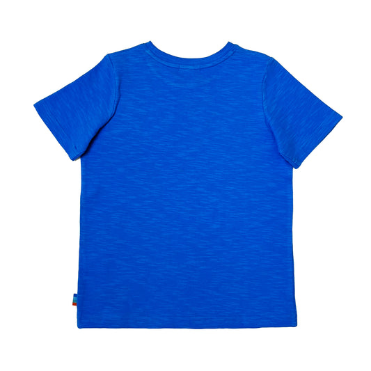Boy's SS Crew Neck Tee with Animal on Road Trip Print - My Little J