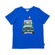 Boy's SS Crew Neck Tee with Animal on Road Trip Print