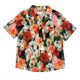 Boy's SS Camp Collar Floral Haze Print Shirt