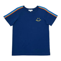Boy's SS Crew Neck Tee with Smiling Print