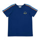 Boy's SS Crew Neck Tee with Smiling Print