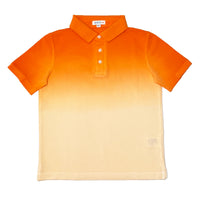 Boy's SS Flat Knit Dip dye Polo - My Little J