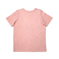 Girl's SS Crew Neck Tee with cycling Bear Print