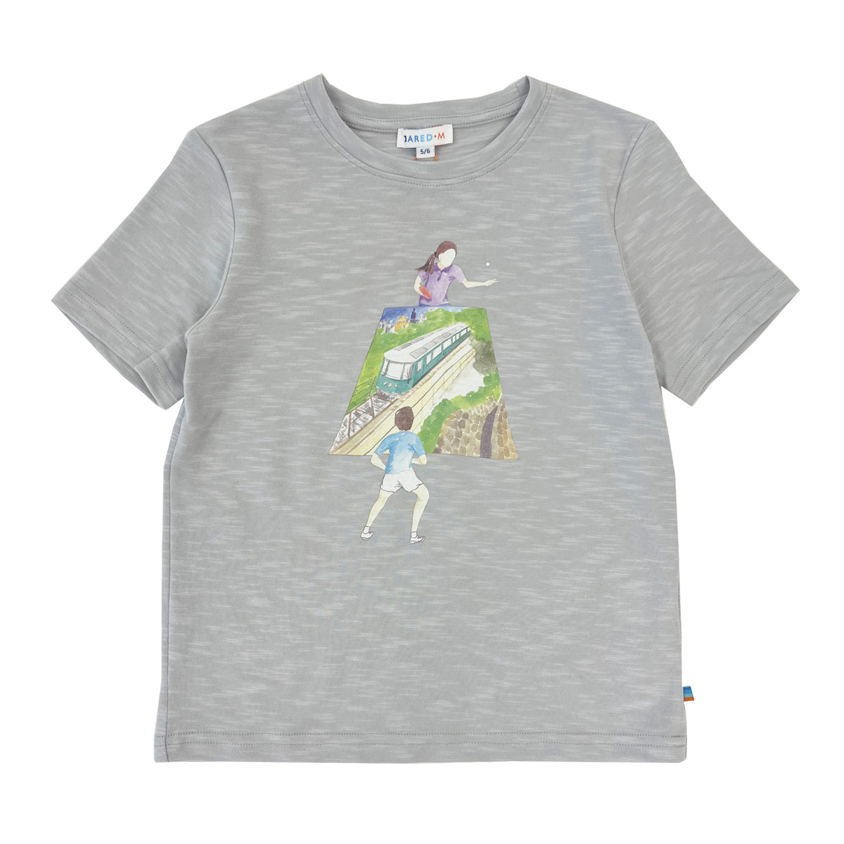Boy's SS Crew Neck Table Tennis Tee - My Little J