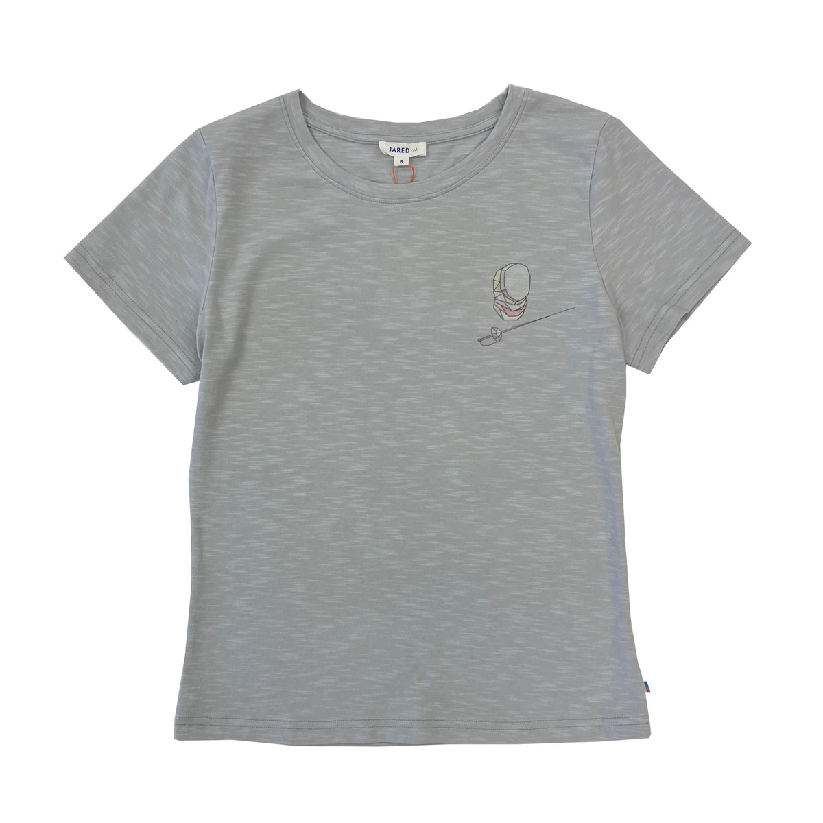 Ladies SS Crew Neck Fencing Tee - My Little J