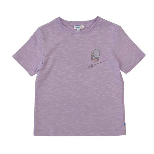 Girl's SS Crew Neck Fencing Tee - My Little J