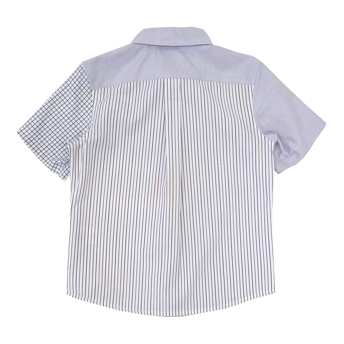 Boy's Lilac Block Shirt - My Little J