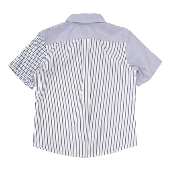 Boy's Lilac Block Shirt