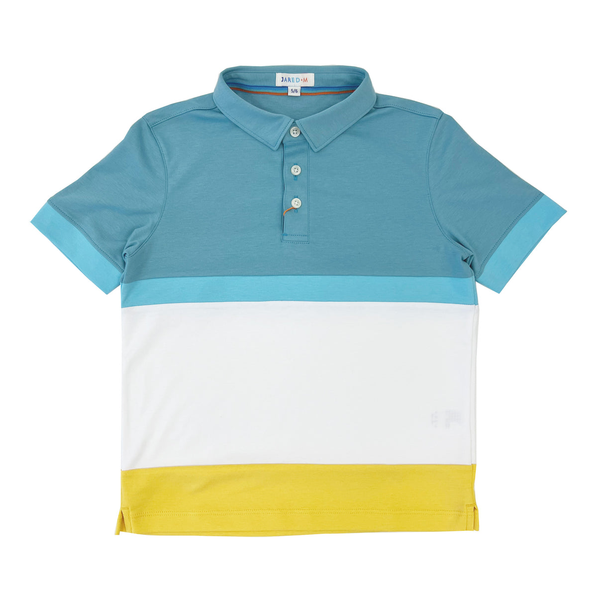 Boy's SS Color Block Polo - My Little J