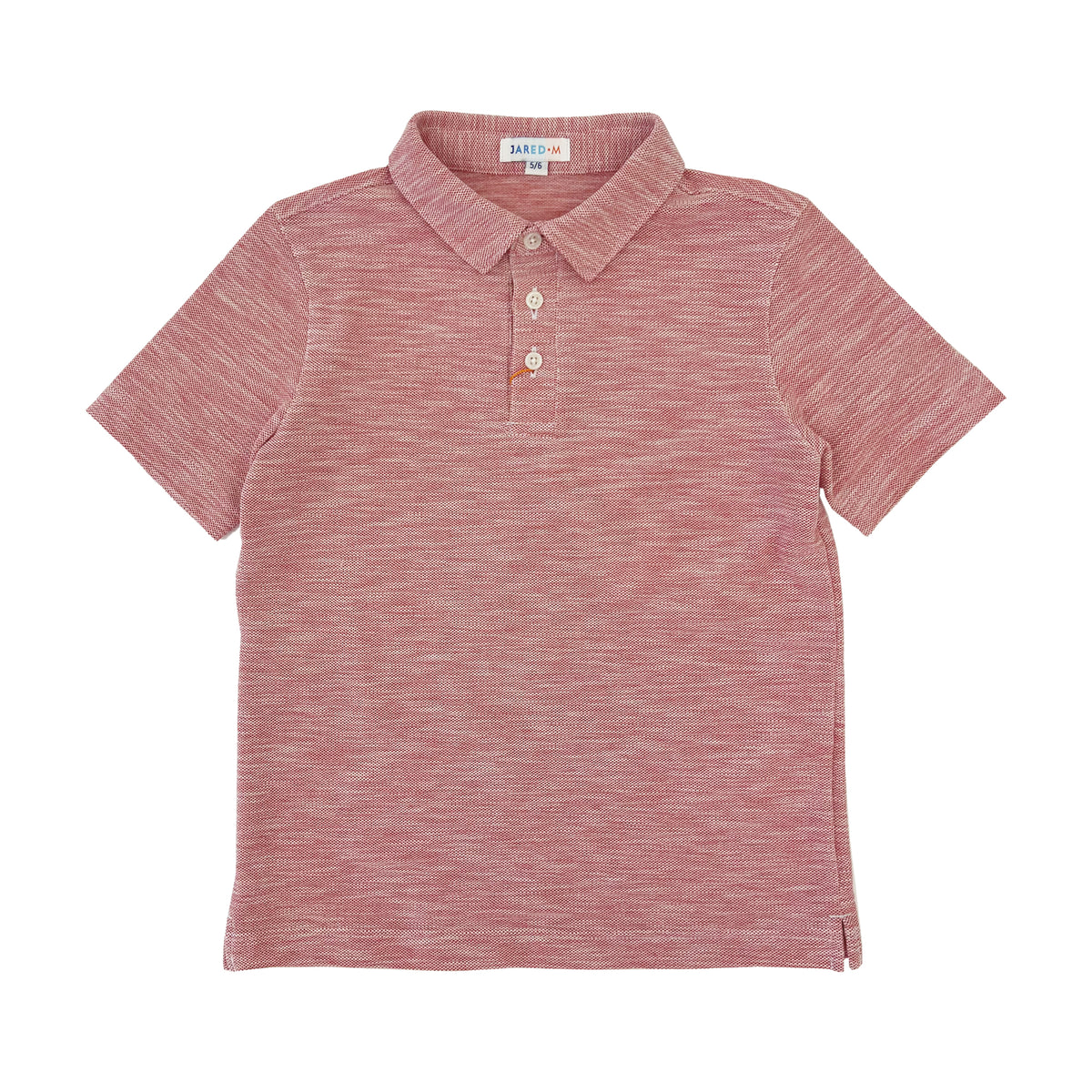 Boy's Slub Oxford Pique Polo