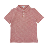 Boy's Slub Oxford Pique Polo
