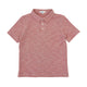 Boy's Slub Oxford Pique Polo