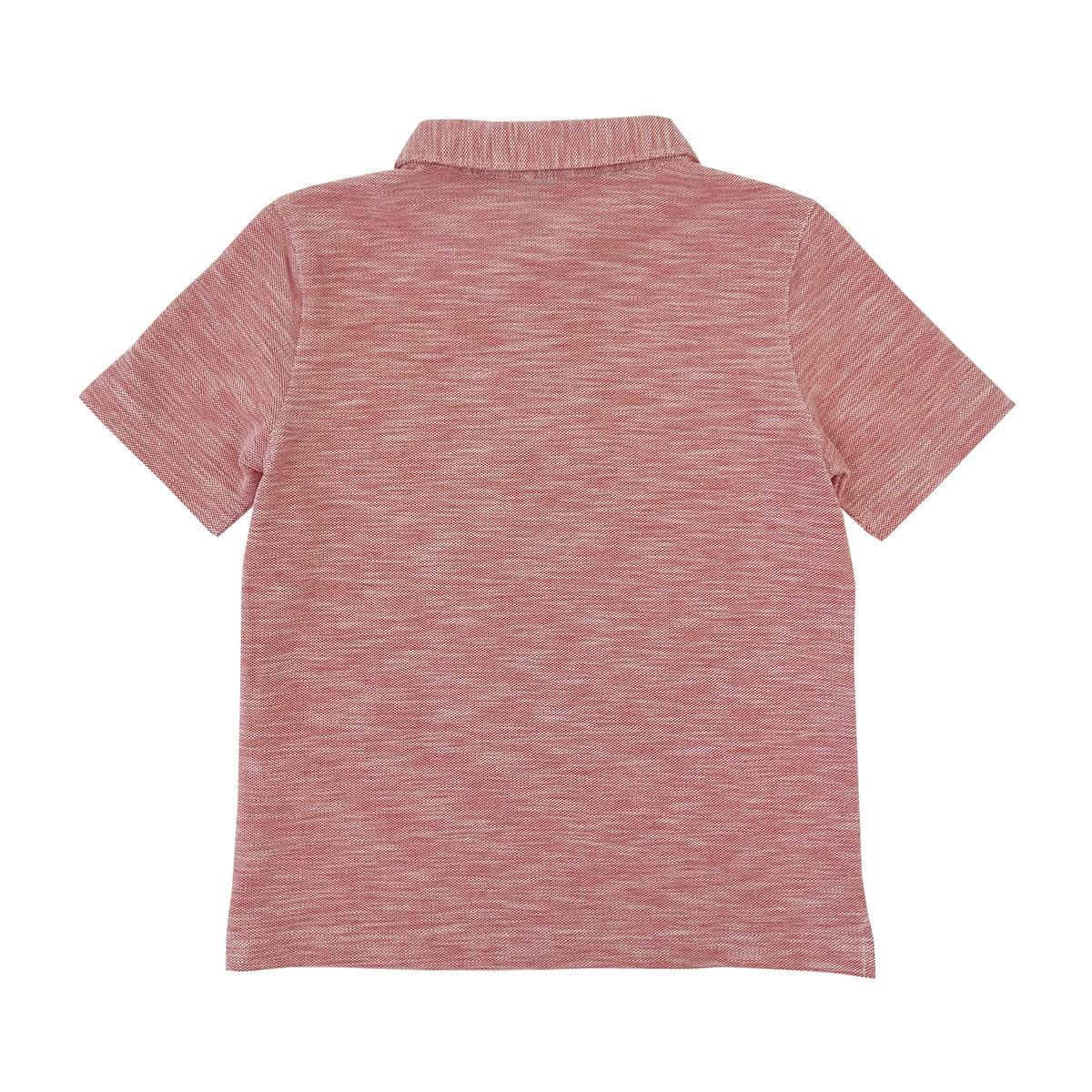 Boy's Slub Oxford Pique Polo